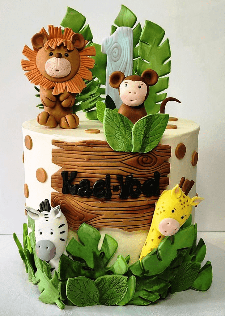 Dazzling Jungle Cake