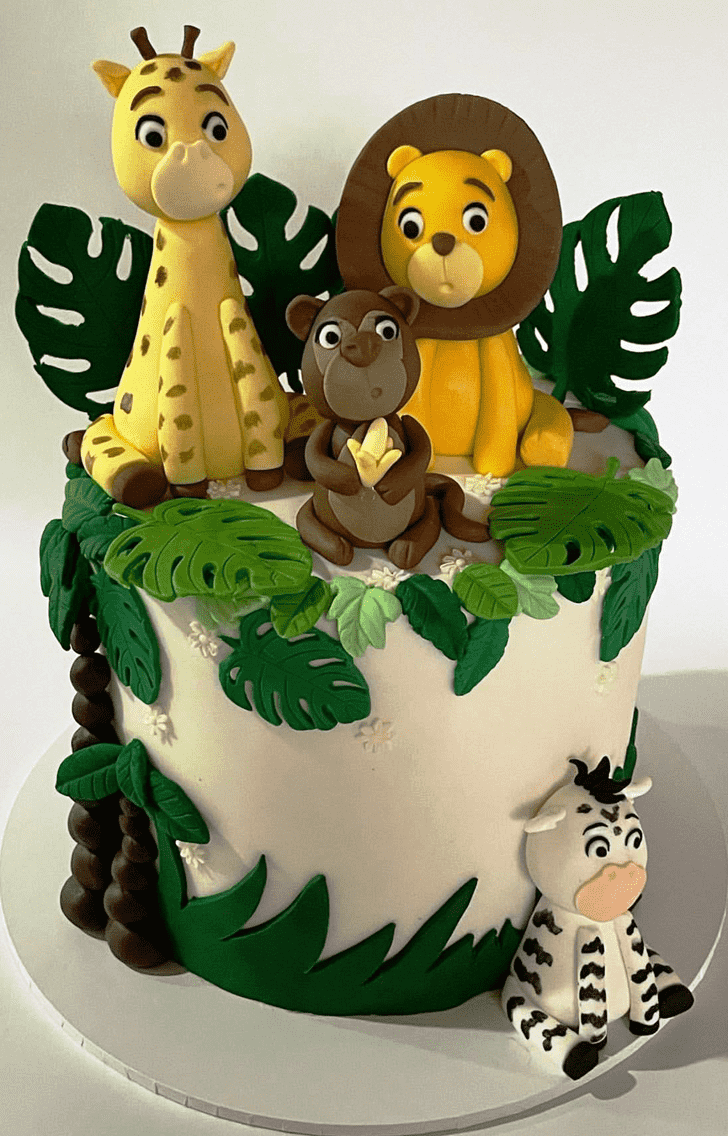 Delicate Jungle Cake