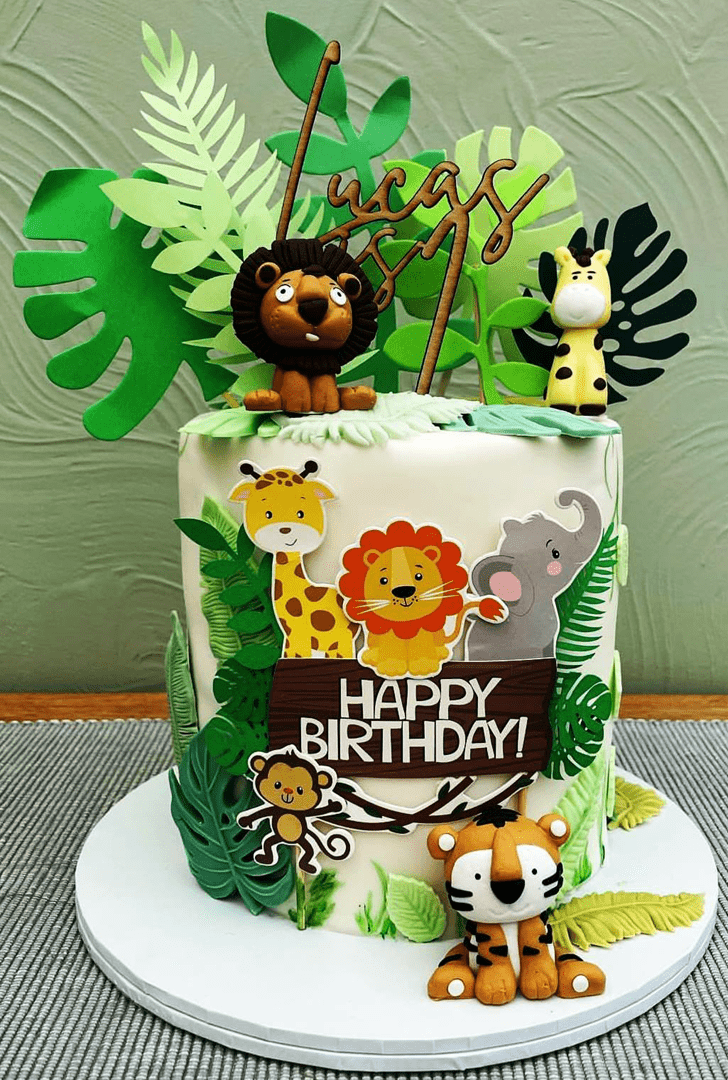 Exquisite Jungle Cake