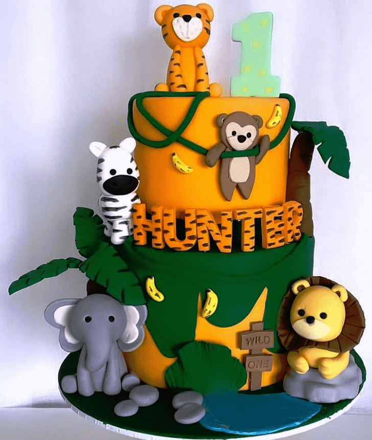 Pretty Jungle Cake