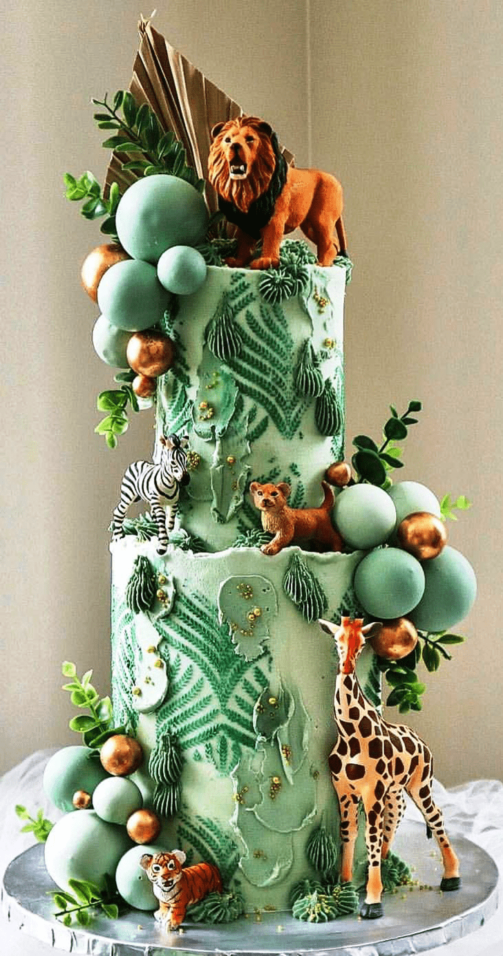 Radiant Jungle Cake