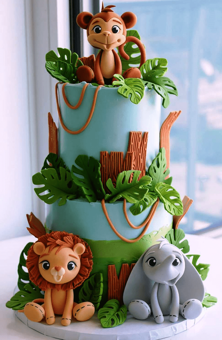 Ravishing Jungle Cake