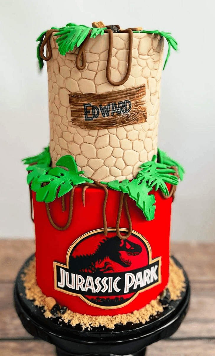 Ravishing Jurassic Park Cake
