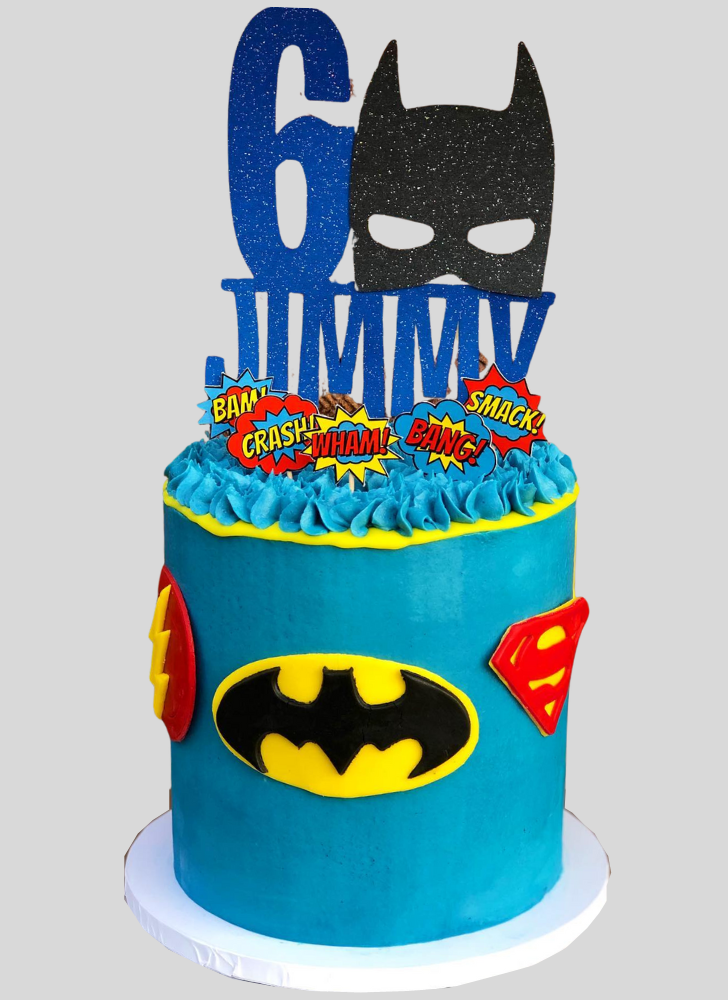 Nice Justice League Cake