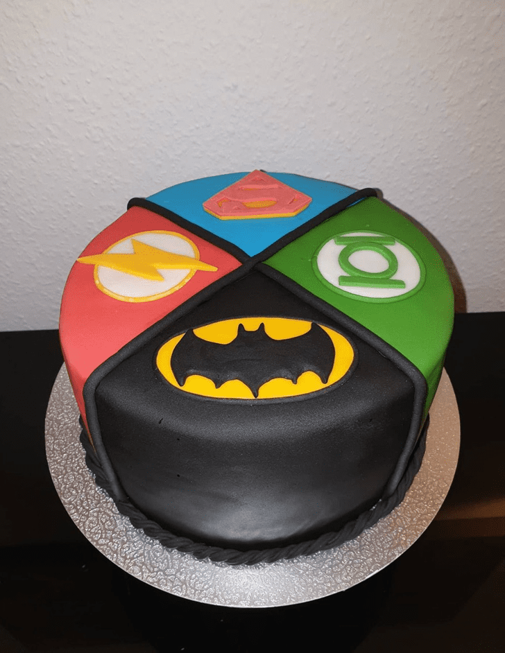 Bewitching Justice League Cake