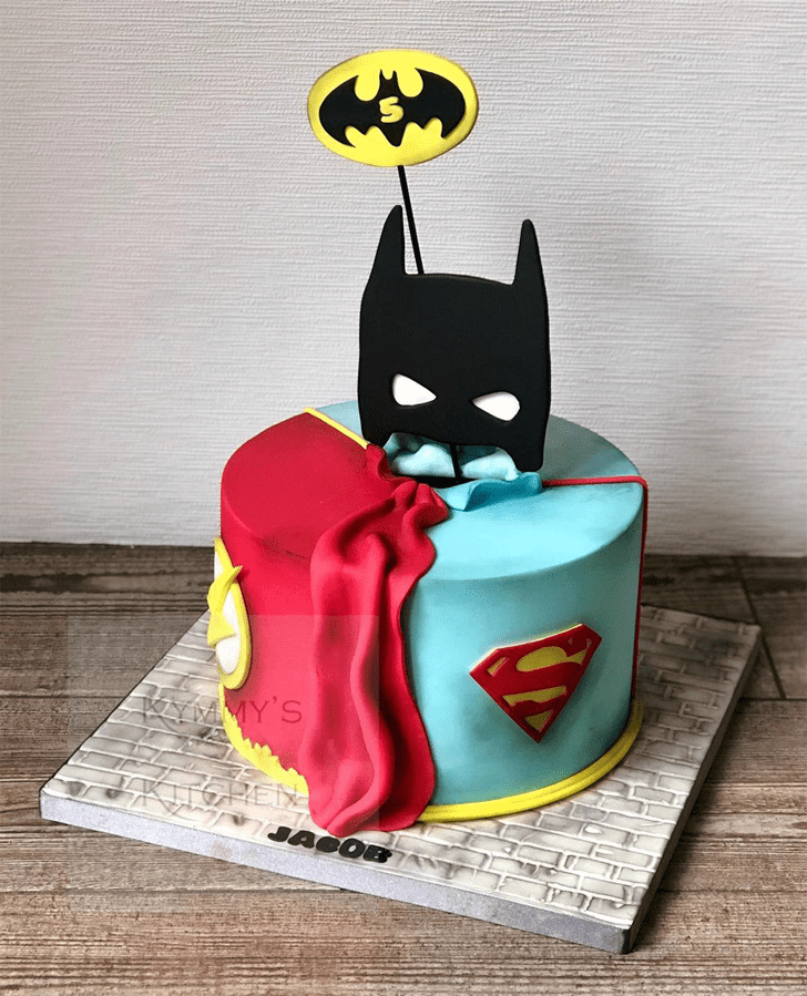 Good Looking Justice League Cake