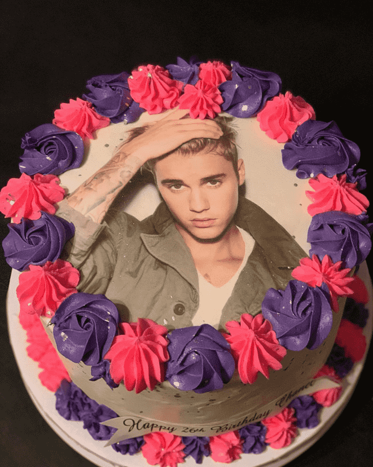 Adorable Justin Bieber Cake