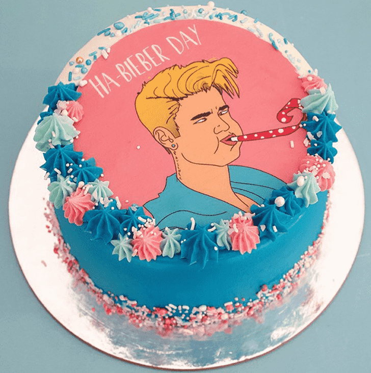Exquisite Justin Bieber Cake