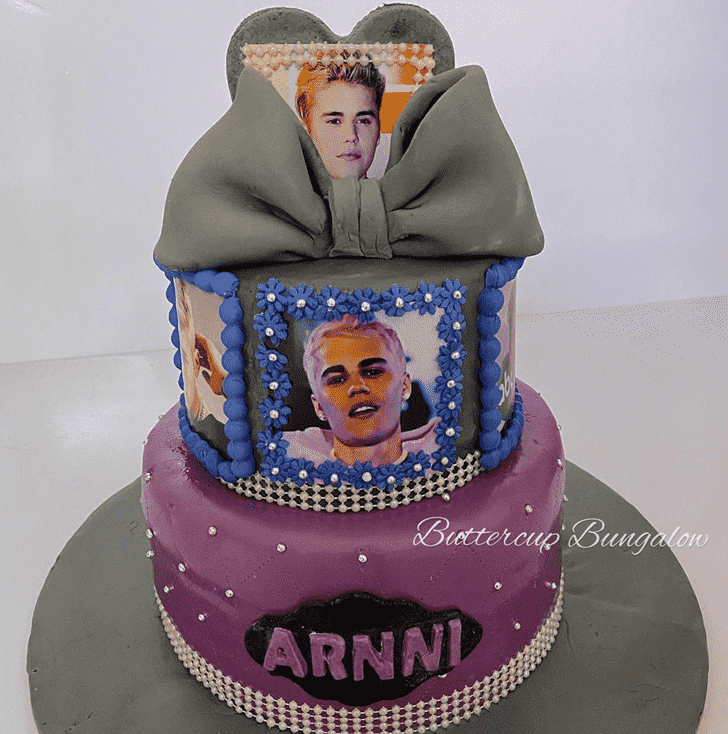 Radiant Justin Bieber Cake