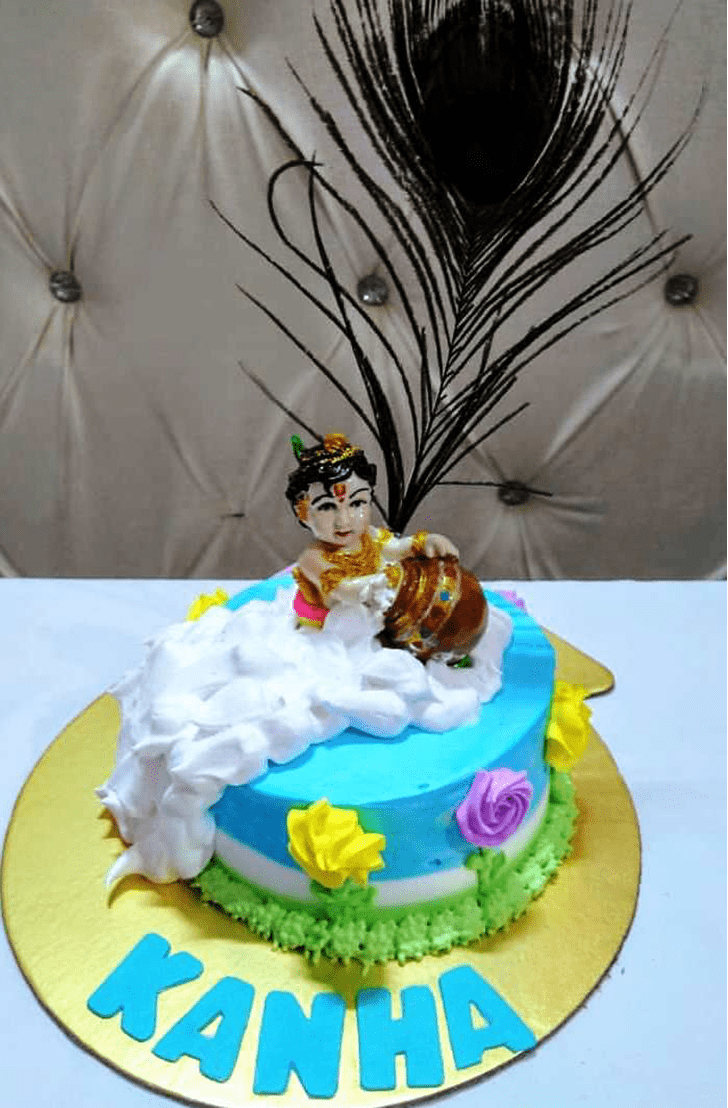 Handsome Kanha Cake