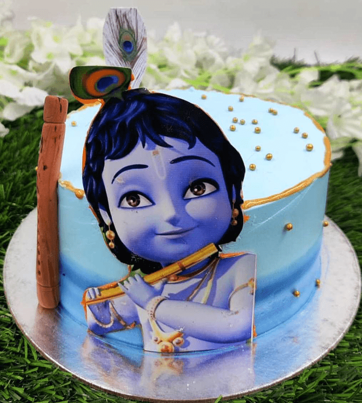 Splendid Kanha Cake