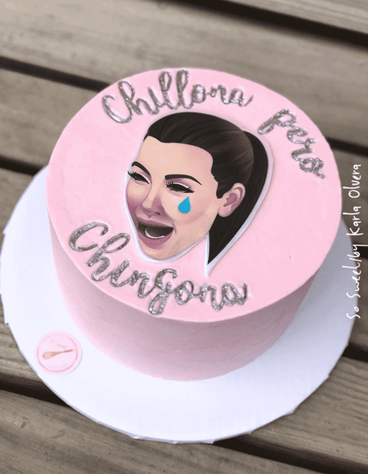 Alluring Kardashian Cake