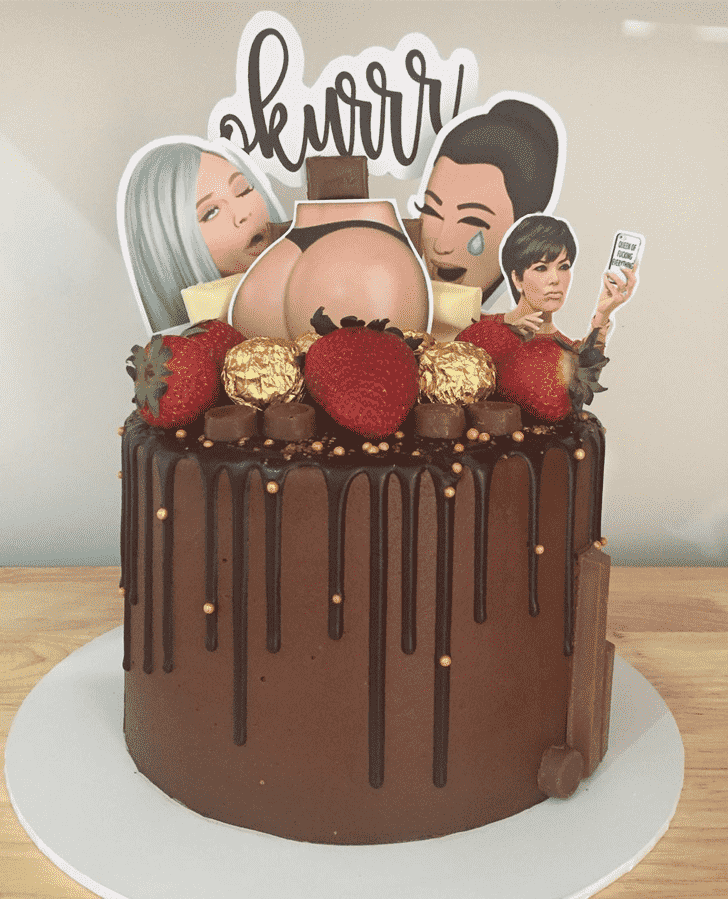Enticing Kardashian Cake