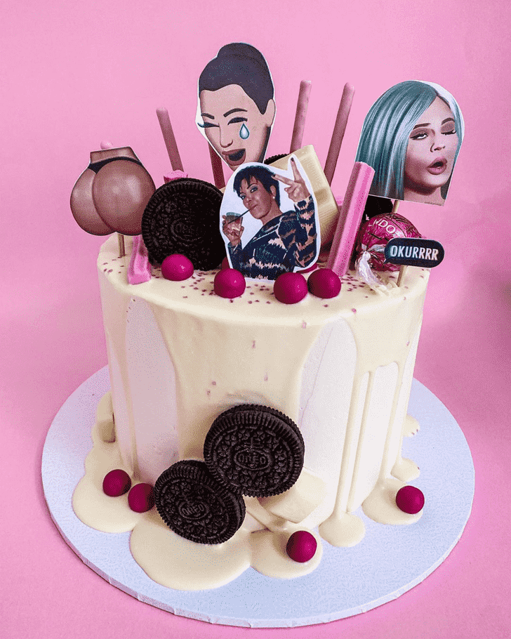 Excellent Kardashian Cake