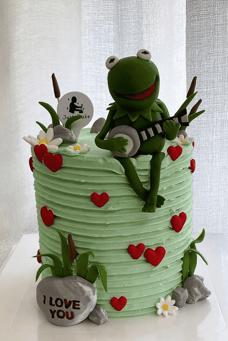 Enthralling Kermit The Frog Cake