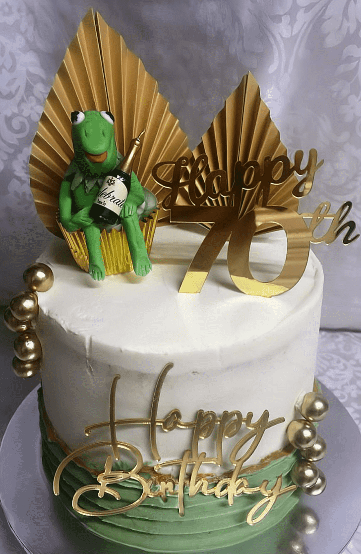 Enticing Kermit The Frog Cake