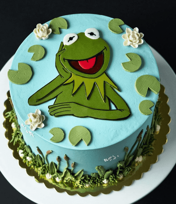 Fair Kermit The Frog Cake