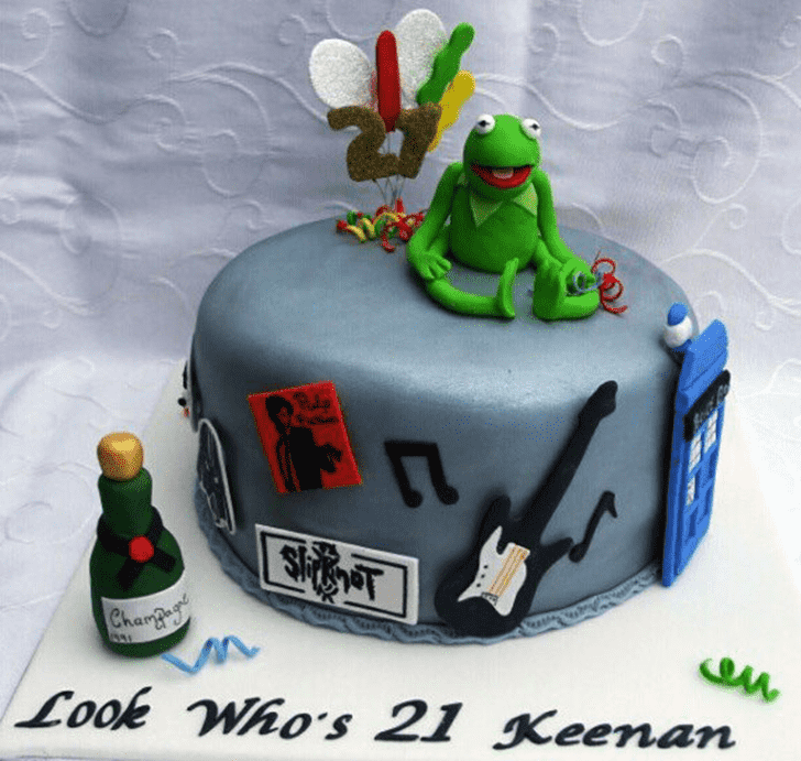 Fascinating Kermit The Frog Cake