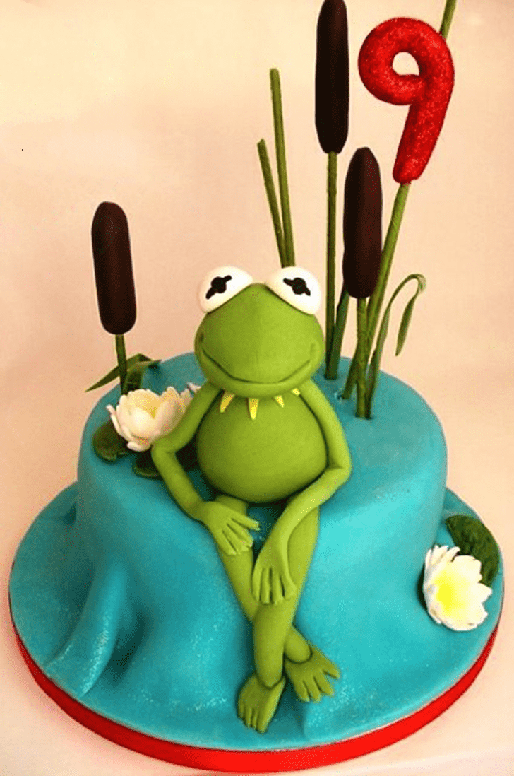 Fine Kermit The Frog Cake