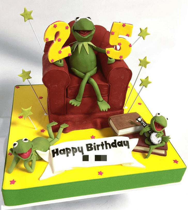 Grand Kermit The Frog Cake