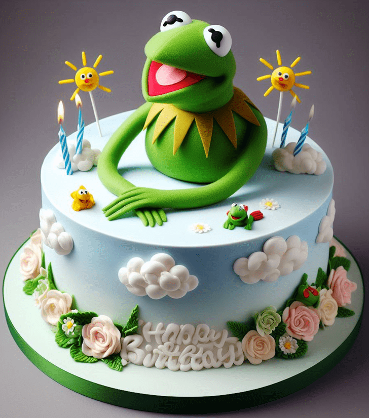 Ideal Kermit The Frog Cake