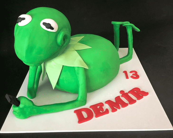 Stunning Kermit The Frog Cake