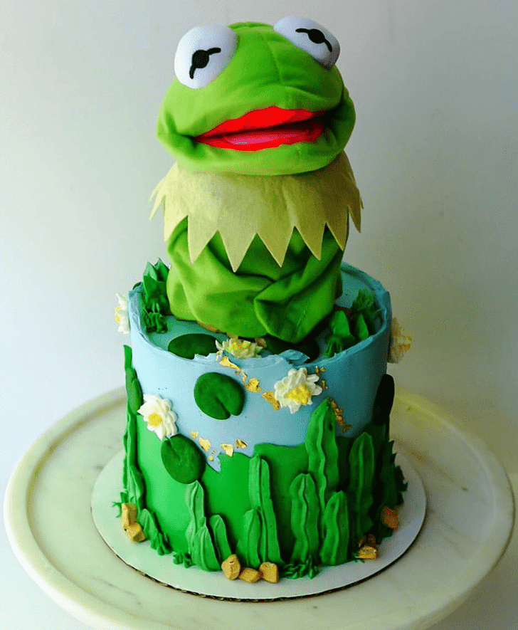 Superb Kermit The Frog Cake