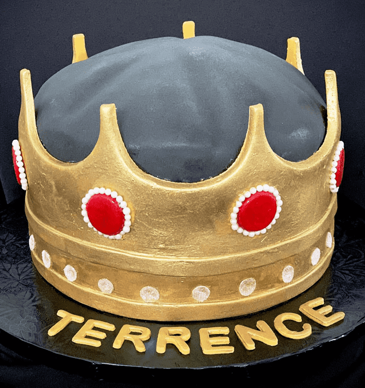 Divine King Crown Cake
