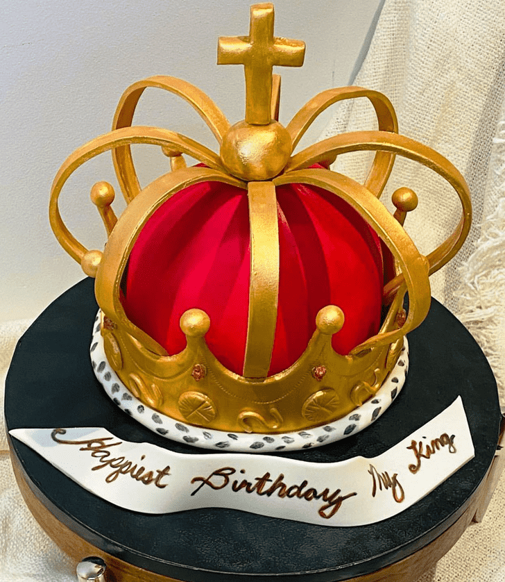 Excellent King Crown Cake