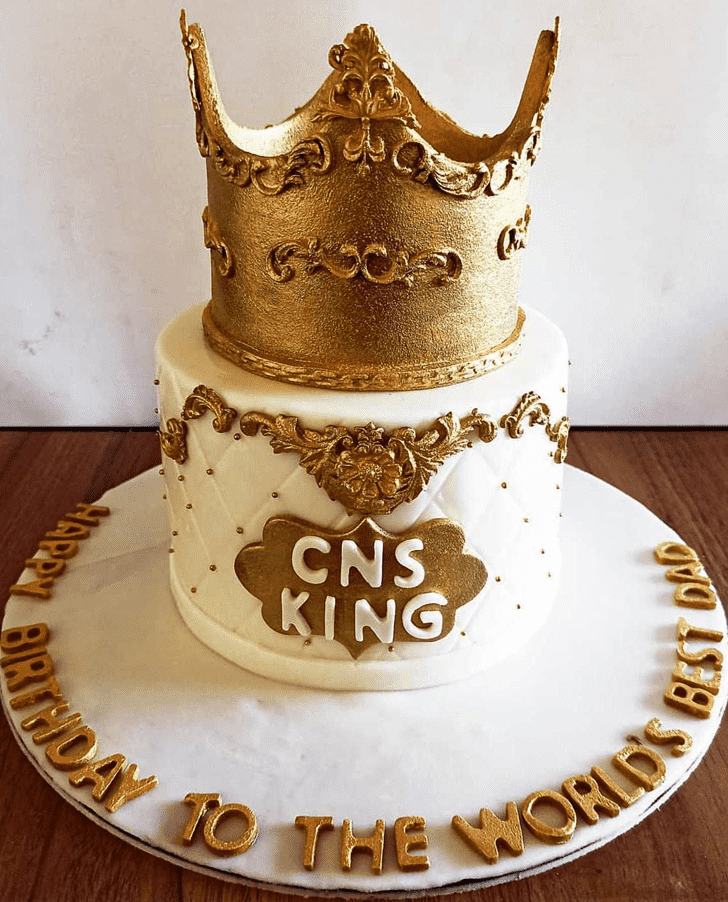 Fair King Crown Cake