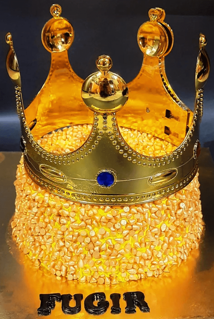 Fine King Crown Cake