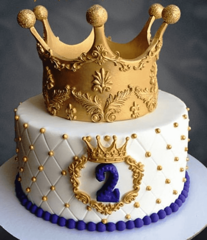 Mesmeric King Crown Cake