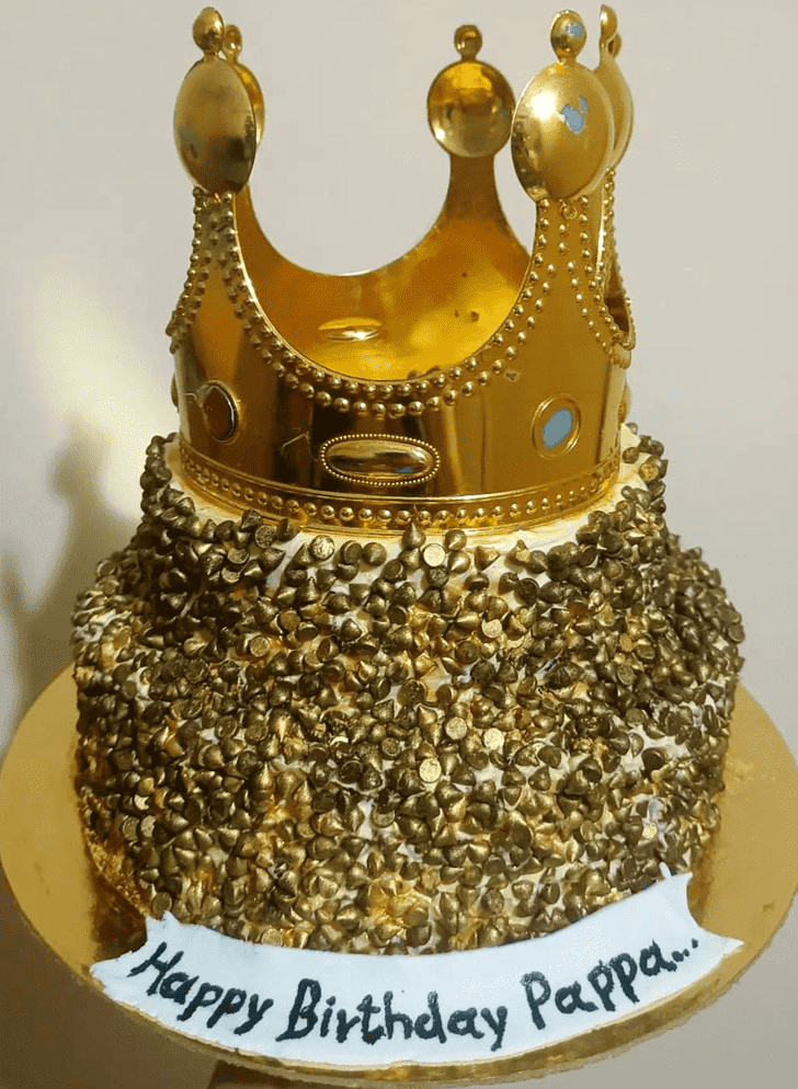 Nice King Crown Cake