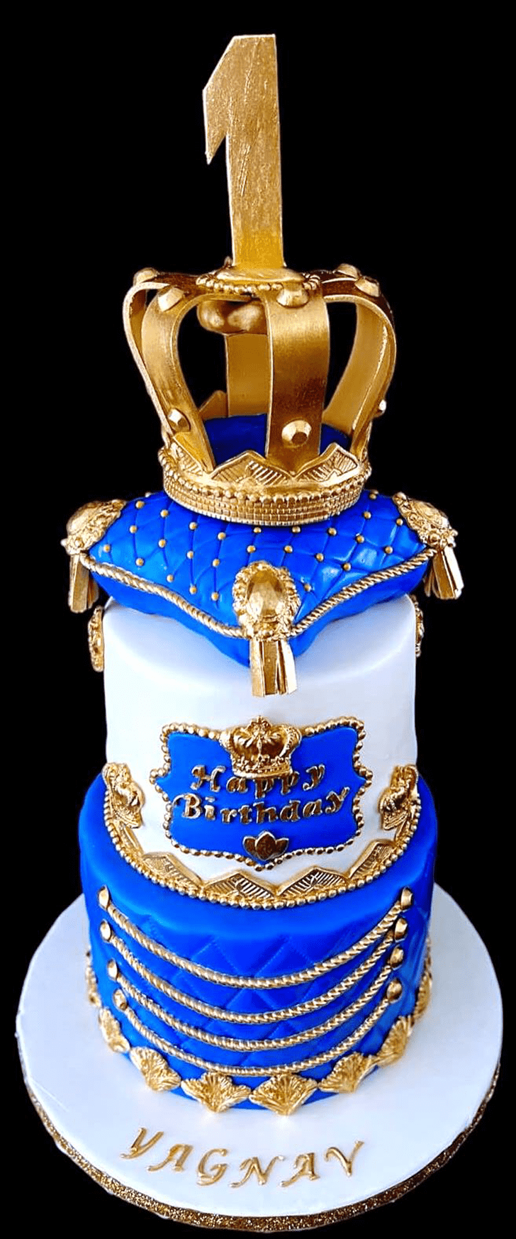 Wonderful King Crown Cake Design