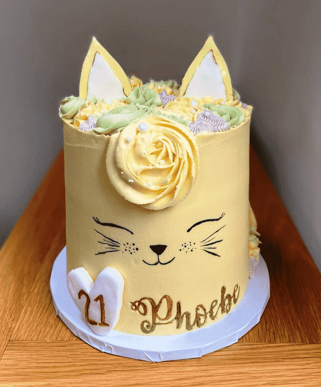 Angelic Kitten Cake