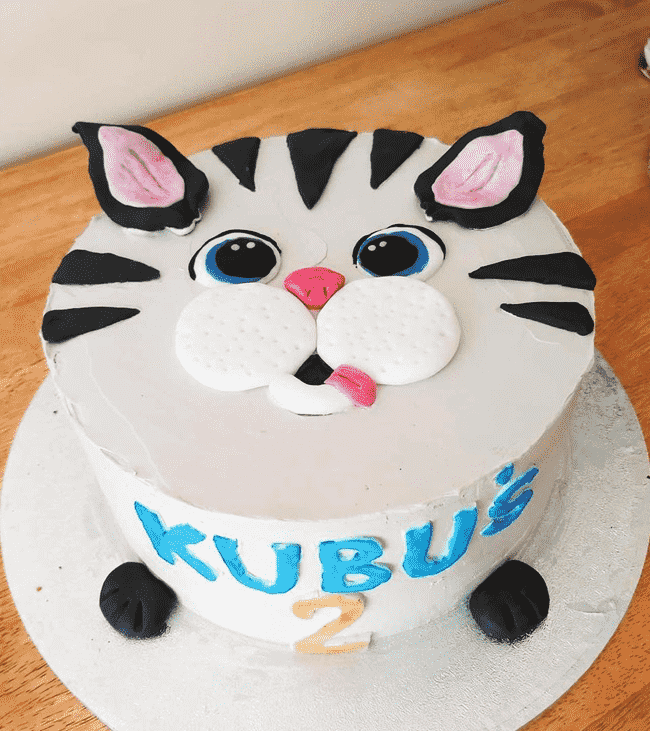 Beauteous Kitten Cake