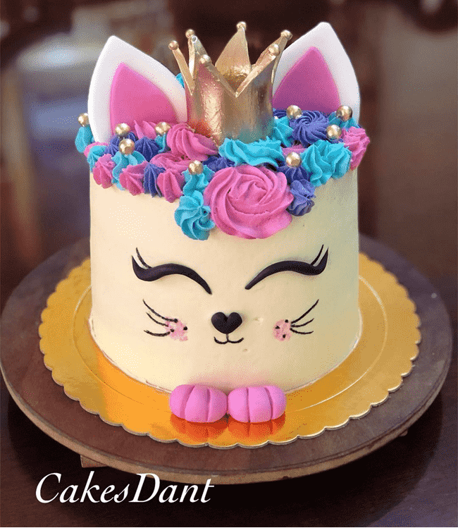 Comely Kitten Cake