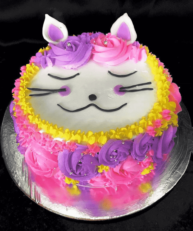 Cute Kitten Cake