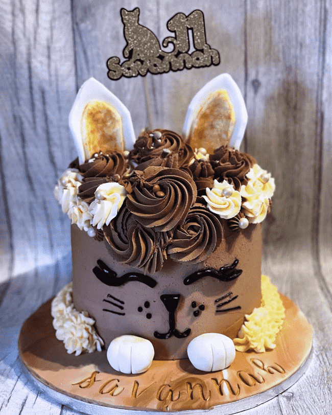 Delightful Kitten Cake