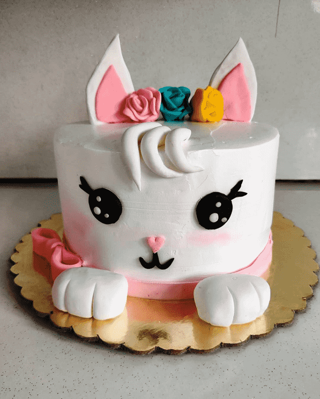 Resplendent Kitten Cake