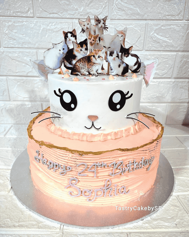 Splendid Kitten Cake