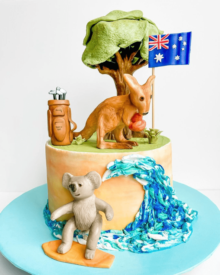 Inviting Koala Cake