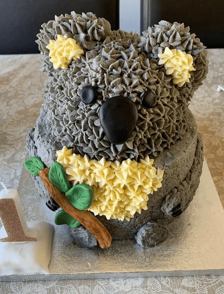 Shapely Koala Cake