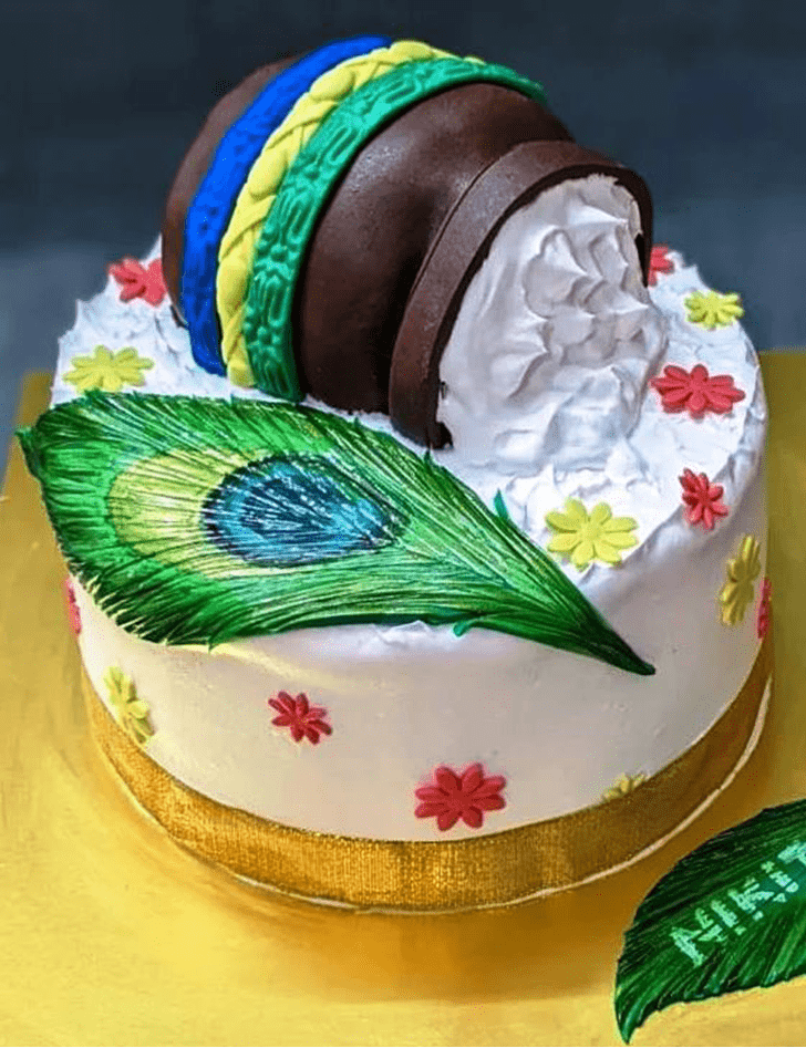 Captivating Krishna Cake