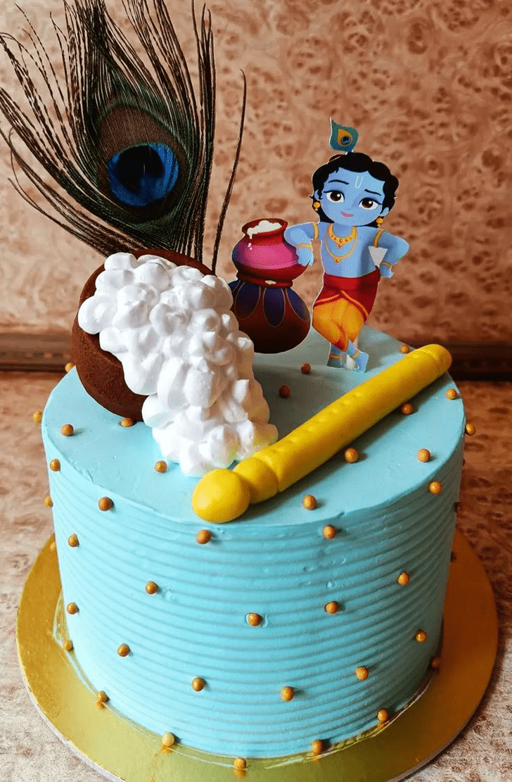 Cute Krishna Cake