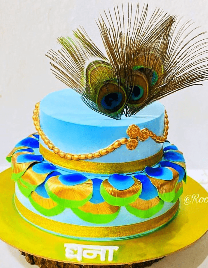 Dazzling Krishna Cake