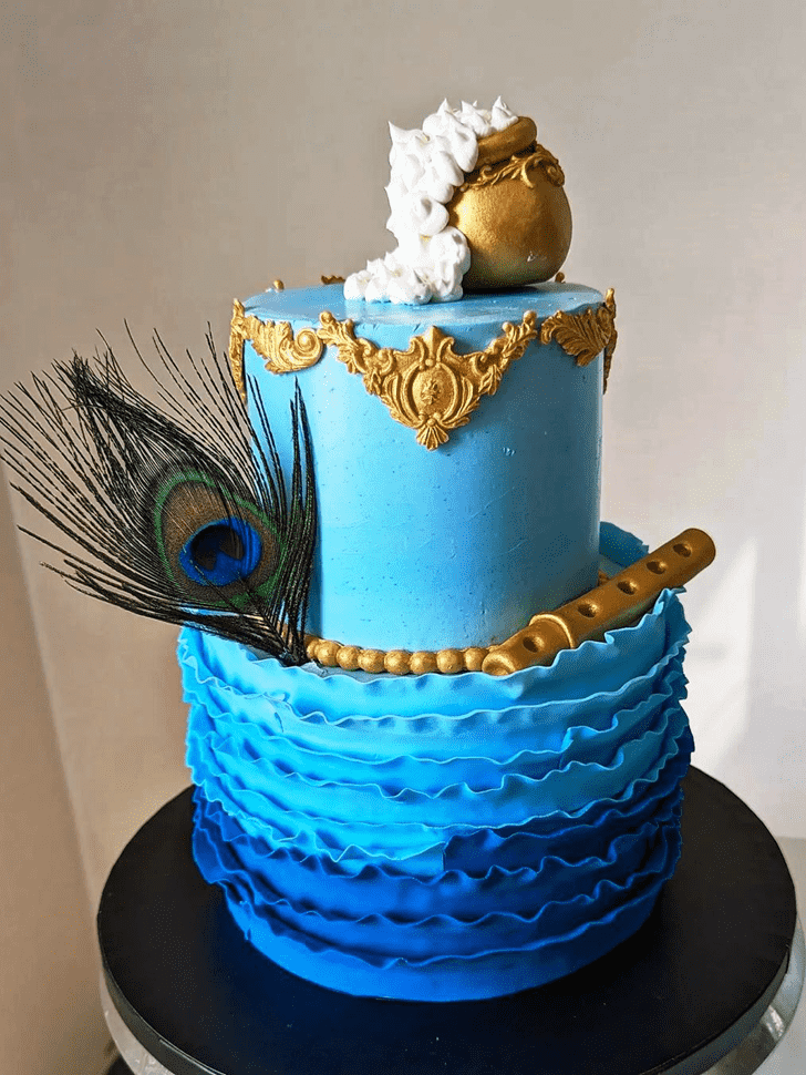 Fascinating Krishna Cake
