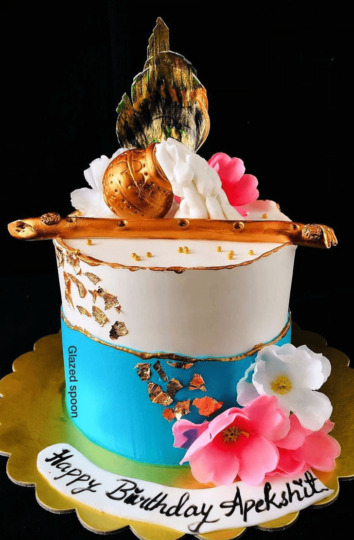 Stunning Krishna Cake