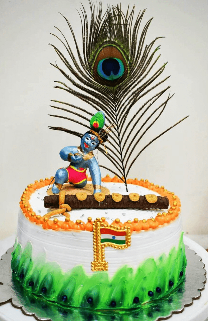 Wonderful Krishna Cake Design