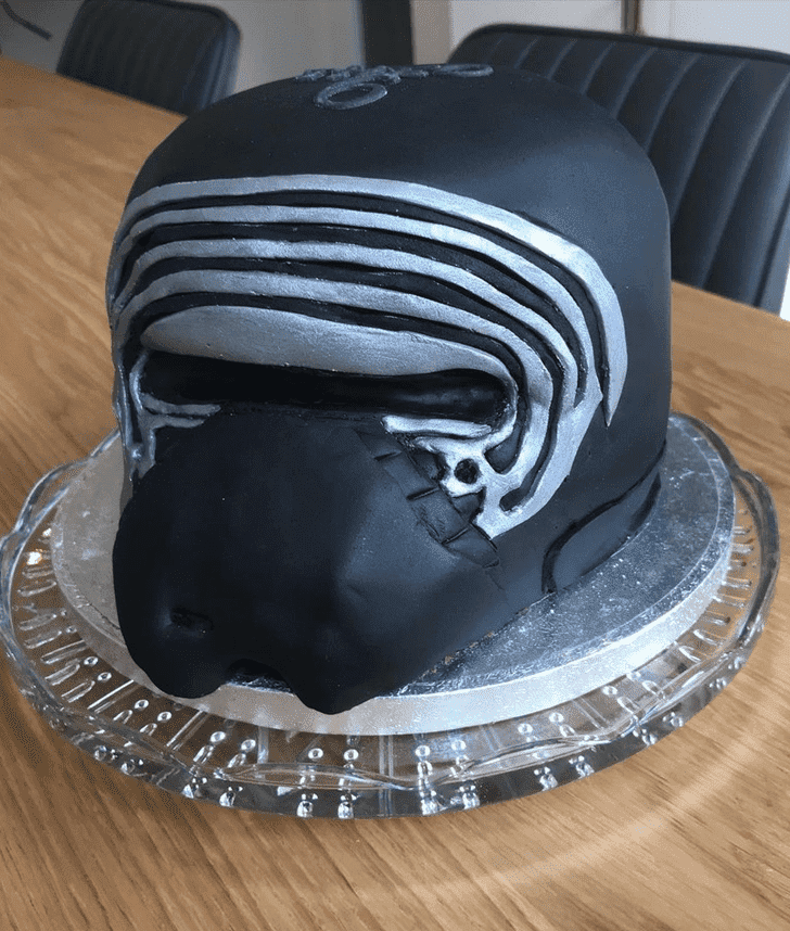 Alluring Kylo Ren Cake